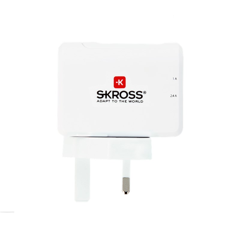 UK - USB Charger - lädt schnell und gleichzeitig bis zu zwei USB Geräte (3,4A) UK - USB Charger - lädt schnell und gleichzeitig bis zu zwei USB Geräte (3,4A)