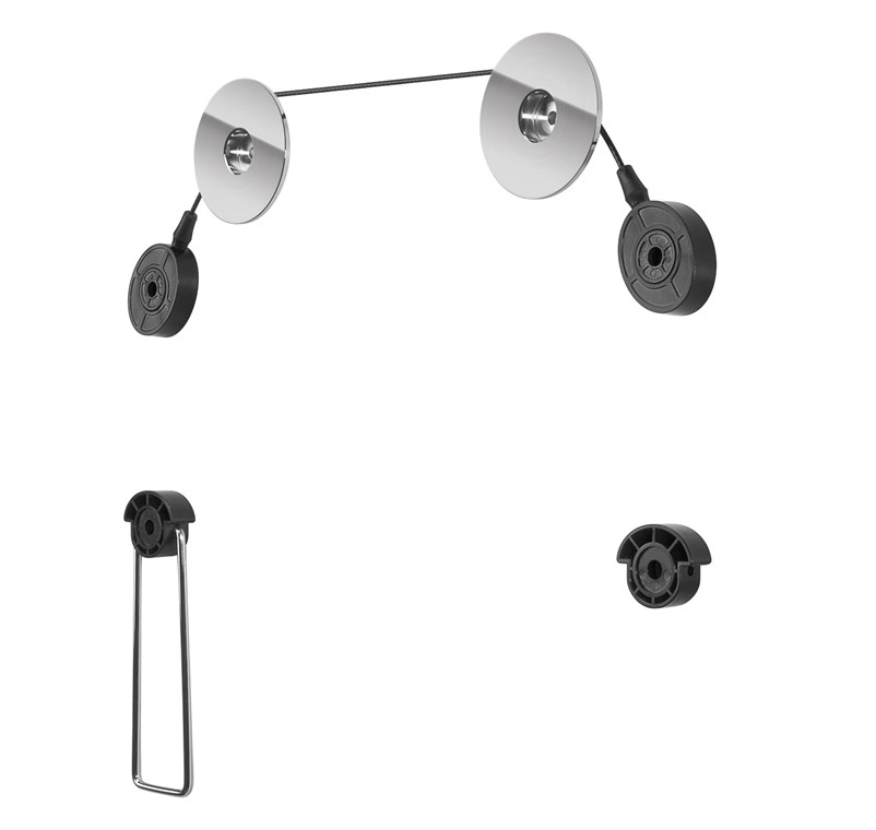 TV-Wandhalterung EasyMount Universal TV-Wandhalterung EasyMount Universal - für Fernseher von 37" bis 70" (94-178 cm) bis 50kg mit flexiblen Kabelsystem