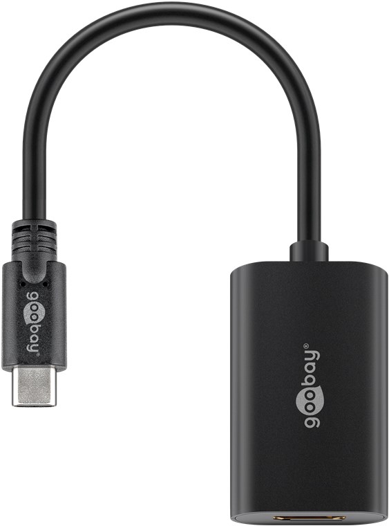 USB-C™ auf HDMI™ Adapter - Farbversion Schwarz - USB-C™-Stecker HDMI™-Buchse