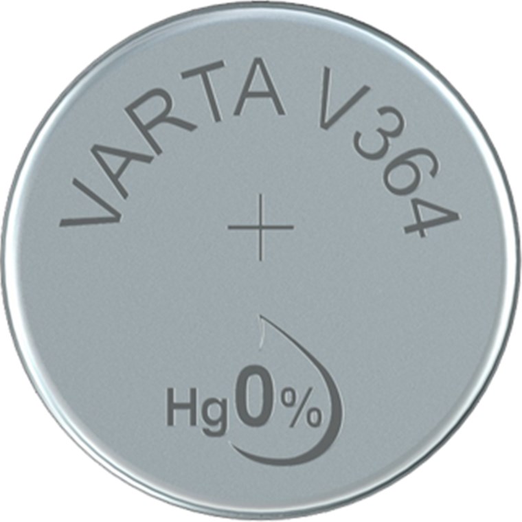 SR60 (V364) - Silberoxid-Zink-Knopfzelle, 1,55 V Uhrenbatterie